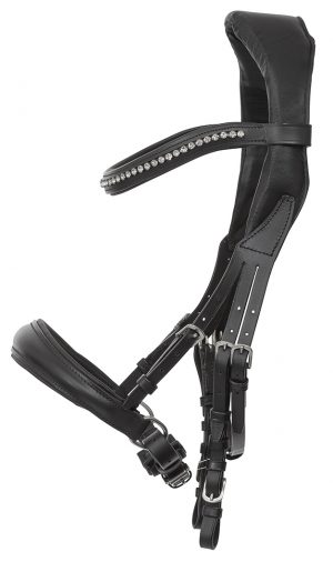 NeXaver® SMART Leder Trensenzaum, mit englischem Reithalfter