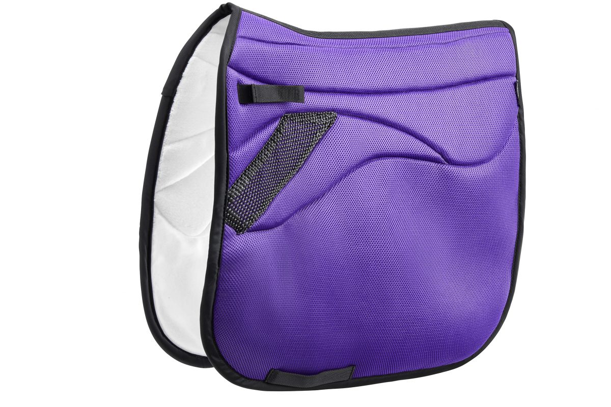Quittpad Dressur Schabracke Wave Contact violett