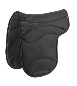 Schwarze Quittpad Satteldecke Isländer Contact von der Seite