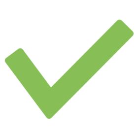 Grüner "Check"-Haken